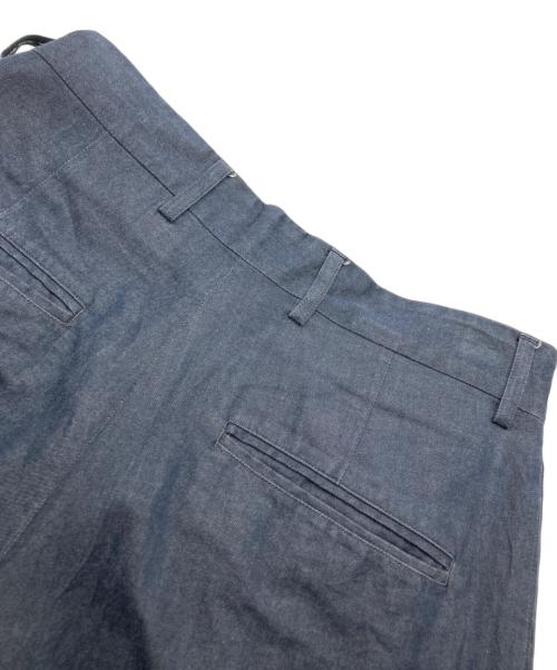 EEL（イール）EEL (イール) CTパンツ/ワンタック ワイドパンツ ネイビー サイズ:Ｓの古着・服飾アイテム