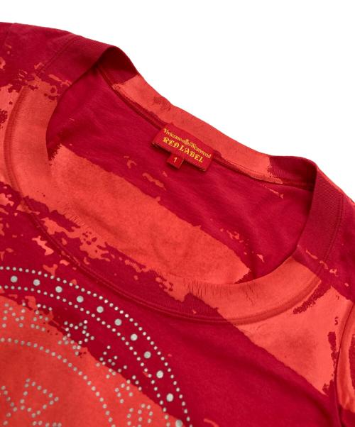 Vivienne Westwood RED LABEL（ヴィヴィアンウエストウッドレッドレーベル）Vivienne Westwood RED LABEL (ヴィヴィアンウエストウッドレッドレーベル) Tシャツ レッド サイズ:なしの古着・服飾アイテム