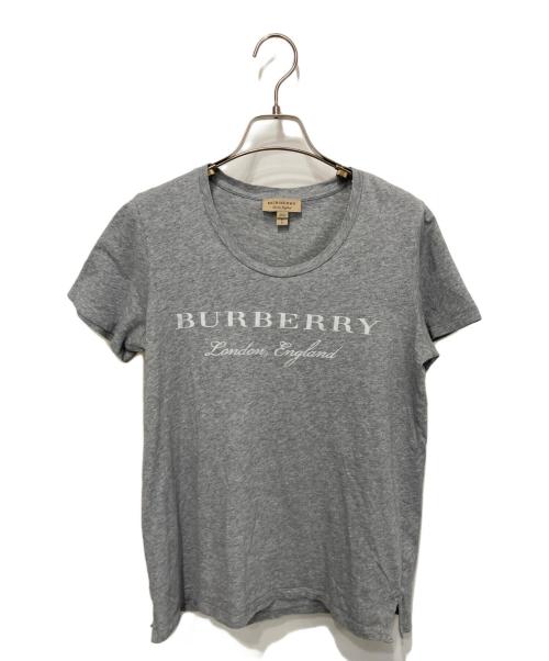 BURBERRY（バーバリー）BURBERRY (バーバリー) ロゴTシャツ グレー サイズ:Ｓの古着・服飾アイテム