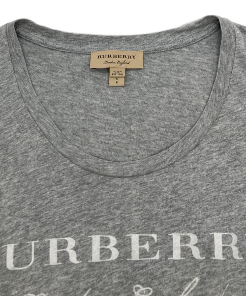 BURBERRY（バーバリー）BURBERRY (バーバリー) ロゴTシャツ グレー サイズ:Ｓの古着・服飾アイテム