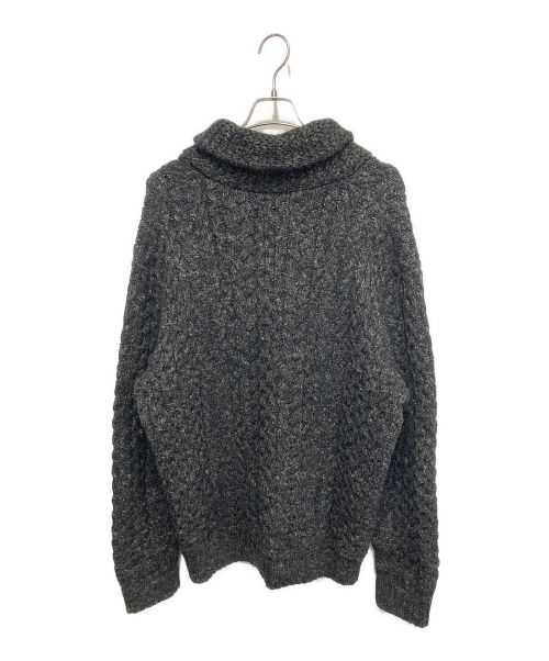 RRL（ダブルアールエル）RRL (ダブルアールエル) ショールカラーカーディガン グレー サイズ:XLの古着・服飾アイテム