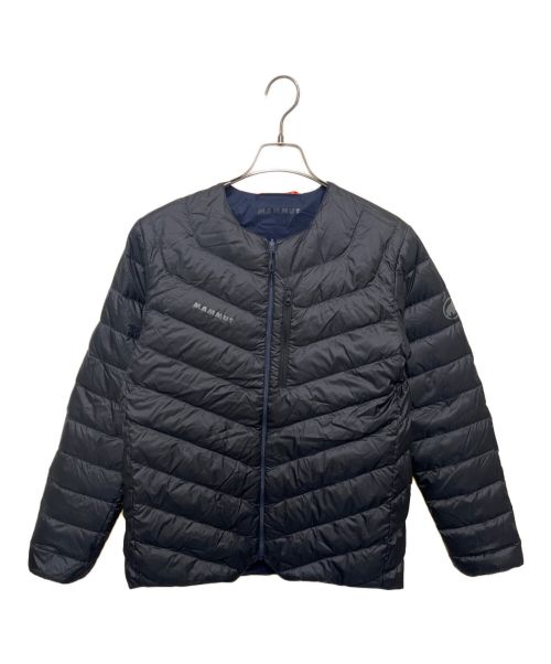 MARMOT（マーモット）MARMOT (マーモット) Seon IN Cardigan  ネイビー×ブラック サイズ:Mの古着・服飾アイテム