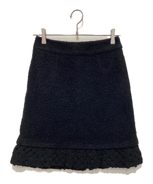 rosy monster（ロージーモンスター）rosy monster (ロージーモンスター) ドッキングスカート ブラック サイズ:FREEの古着・服飾アイテム