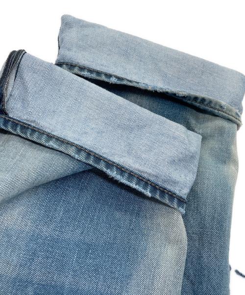 DIESEL（ディーゼル）DIESEL (ディーゼル) ダメージデニムパンツ ブルー サイズ:36の古着・服飾アイテム