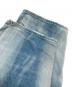 中古・古着 DIESEL (ディーゼル) ダメージデニムパンツ ブルー サイズ:36：3500円
