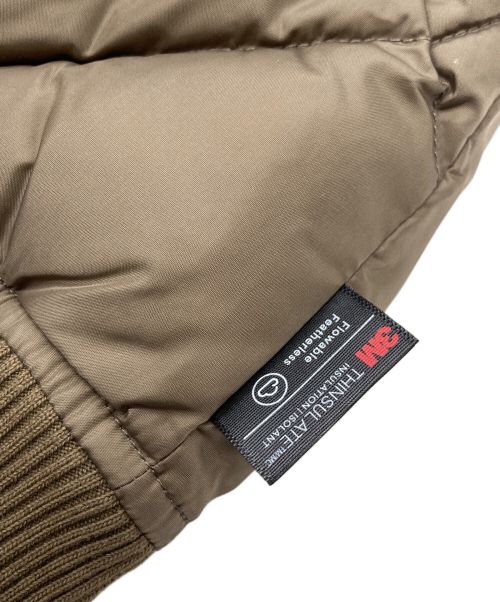 DESCENDANT（ディセンダント）DESCENDANT (ディセンダント) FULTON PADDING JACKET THINSULATE カーキ サイズ:4の古着・服飾アイテム