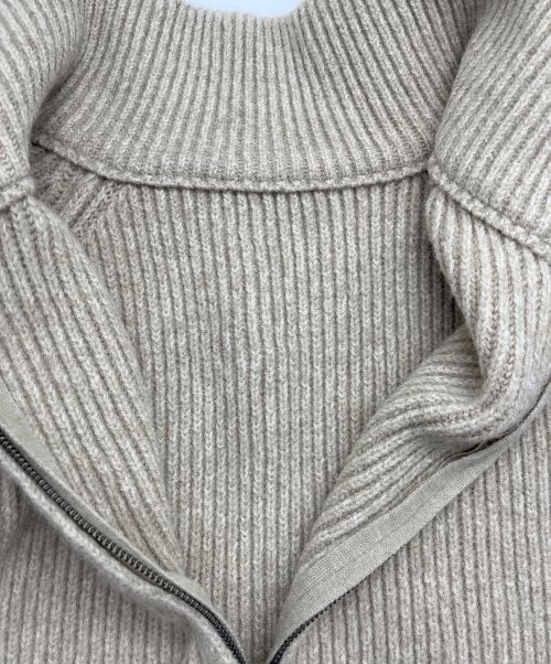 PLUS OTOHA（プラス オトハ２２）PLUS OTOHA (プラス オトハ２２) ドライバーズニット アイボリー サイズ:2の古着・服飾アイテム