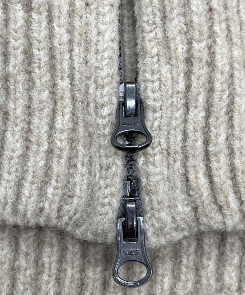 PLUS OTOHA（プラス オトハ２２）PLUS OTOHA (プラス オトハ２２) ドライバーズニット アイボリー サイズ:2の古着・服飾アイテム