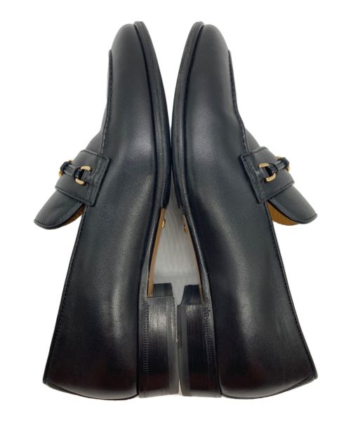 GUCCI（グッチ）GUCCI (グッチ) ホースビットインターロッキングローファー ブラック サイズ:351/2の古着・服飾アイテム