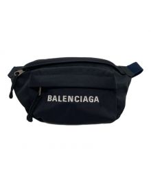 BALENCIAGA（バレンシアガ）の古着「ナイロンウエストバッグ」｜ブラック