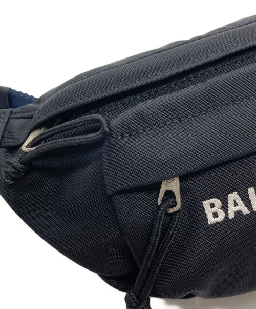 BALENCIAGA（バレンシアガ）BALENCIAGA (バレンシアガ) ナイロンウエストバッグ ブラックの古着・服飾アイテム