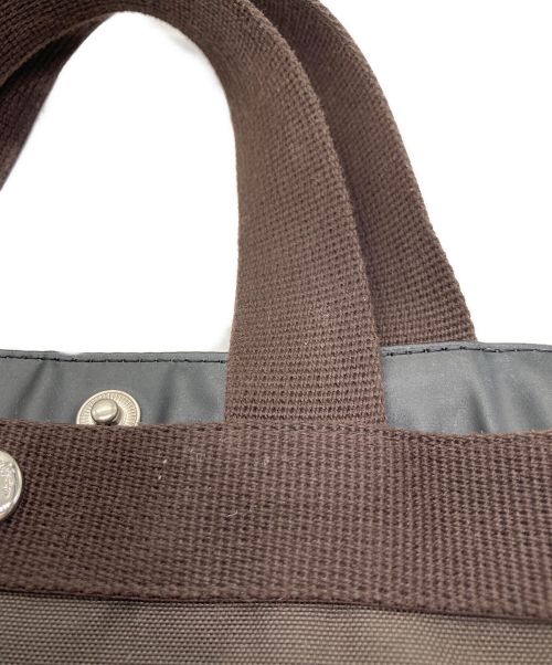 Herve Chapelier（エルベシャプリエ）Herve Chapelier (エルベシャプリエ) 725C(コーデュラ舟型トートL) モカ×モカ サイズ:なしの古着・服飾アイテム