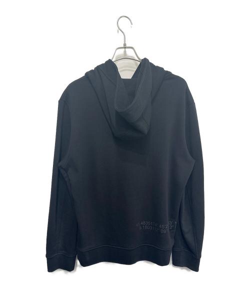 NEIL BARRETT（ニールバレット）NEIL BARRETT (ニールバレット) プリントパーカー ブラック サイズ:XLの古着・服飾アイテム