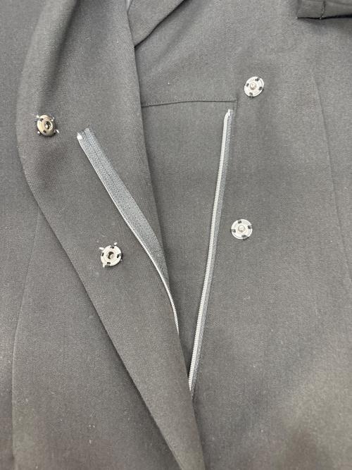 Ameri（アメリ）Ameri (アメリ) ダブルブレストテーラードサロペット ブラック サイズ:Ｓの古着・服飾アイテム