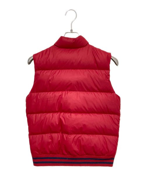 POLO RALPH LAUREN（ポロ・ラルフローレン）POLO RALPH LAUREN (ポロ・ラルフローレン) リバーシブルダウンベスト レッド サイズ:Lの古着・服飾アイテム