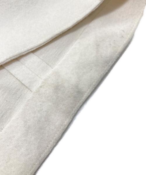 NOLLEY'S sophi（ノーリーズソフィー）NOLLEY'S sophi (ノーリーズソフィー) ウォッシャブルニットメルトンジャンスカ アイボリー サイズ:36の古着・服飾アイテム