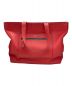 MICHAEL KORS（マイケルコース）の古着「Hudson Pebbled Leather Tote Bag」｜レッド
