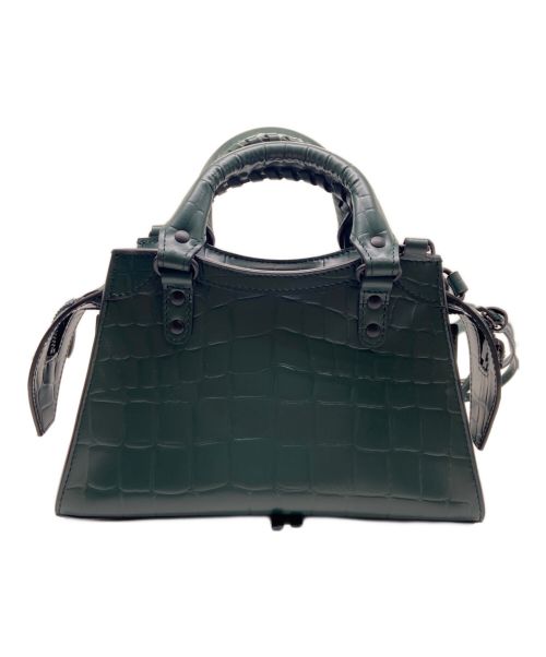BALENCIAGA（バレンシアガ）BALENCIAGA (バレンシアガ) NEO CLASSIC CITY MINI グリーンの古着・服飾アイテム