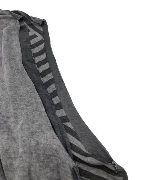 DIESEL（ディーゼル）DIESEL (ディーゼル) ノースリーブカットソー グレー サイズ:Lの古着・服飾アイテム