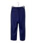 FRAMeWORK (フレームワーク) サマーウールコクーンパンツ ネイビー サイズ:36：3500円