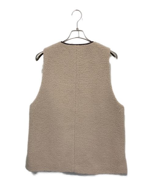 FRAMeWORK（フレームワーク）FRAMeWORK (フレームワーク) ボアベスト アイボリー サイズ:なしの古着・服飾アイテム