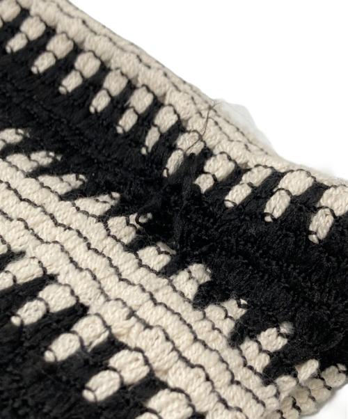 FRAMeWORK（フレームワーク）FRAMeWORK (フレームワーク) レースハーフスリーブシャツ ブラック×アイボリー サイズ:なしの古着・服飾アイテム