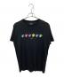 PAUL SMITH（ポールスミス）の古着「グラデーションカラー MONKEY プリントTシャツ」｜ブラック