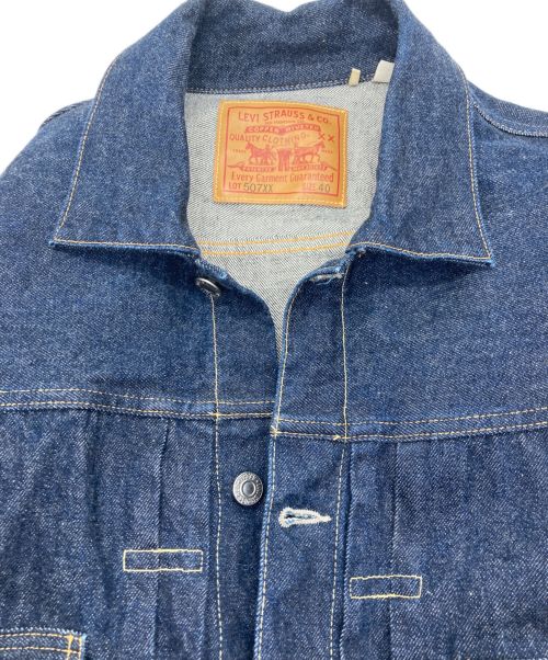LEVI'S（リーバイス）LEVI'S (リーバイス) 2ndタイプデニムトラッカージャケット インディゴ サイズ:40の古着・服飾アイテム
