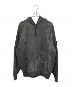 STONE ISLAND×SUPREMEストーンアイランド×シュプリーム）の古着「Hooded Sweatshirt」｜グレー