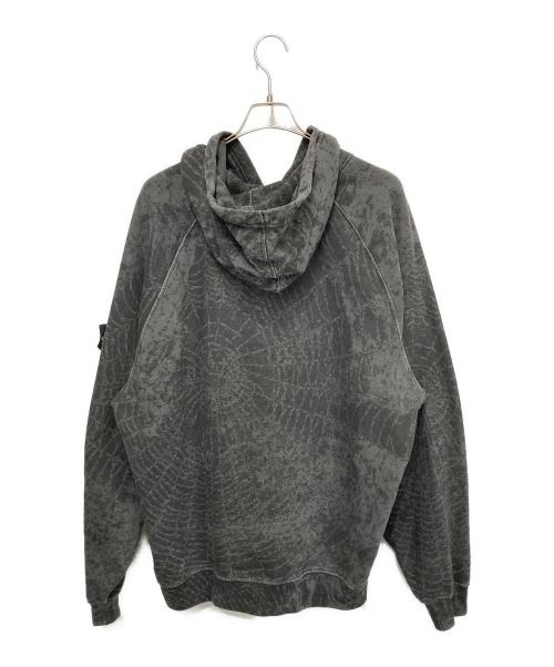 STONE ISLAND（ストーンアイランド）STONE ISLAND (ストーンアイランド) SUPREME (シュプリーム) Hooded Sweatshirt グレー サイズ:XLの古着・服飾アイテム