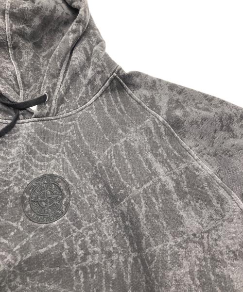 STONE ISLAND（ストーンアイランド）STONE ISLAND (ストーンアイランド) SUPREME (シュプリーム) Hooded Sweatshirt グレー サイズ:XLの古着・服飾アイテム