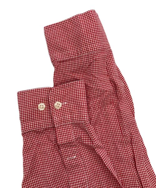 CHAPS RALPH LAUREN（チャップス ラルフローレン）CHAPS RALPH LAUREN (チャップス ラルフローレン) ポロベア刺繍長袖シャツ レッド サイズ:Lの古着・服飾アイテム