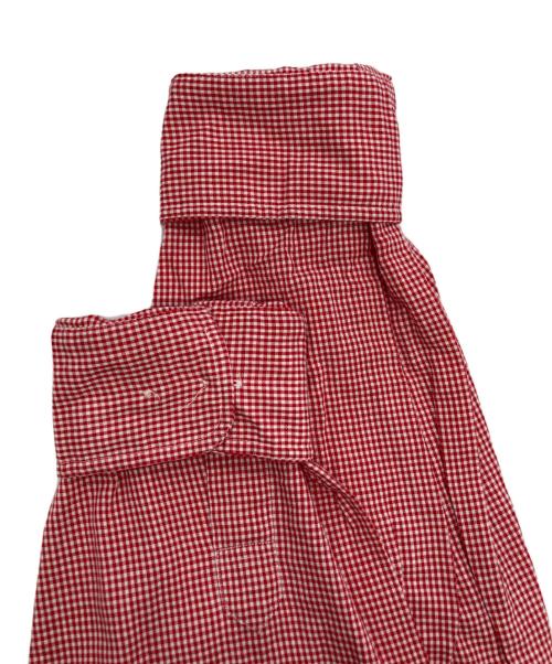 CHAPS RALPH LAUREN（チャップス ラルフローレン）CHAPS RALPH LAUREN (チャップス ラルフローレン) ポロベア刺繍長袖シャツ レッド サイズ:Lの古着・服飾アイテム
