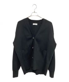 Adam et Rope（アダム エ ロペ）の古着「ミドルカーディガン」｜ブラック