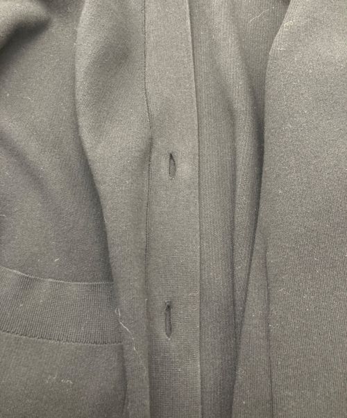 Adam et Rope（アダム エ ロペ）Adam et Rope (アダム エ ロペ) ミドルカーディガン ブラック サイズ:FREEの古着・服飾アイテム