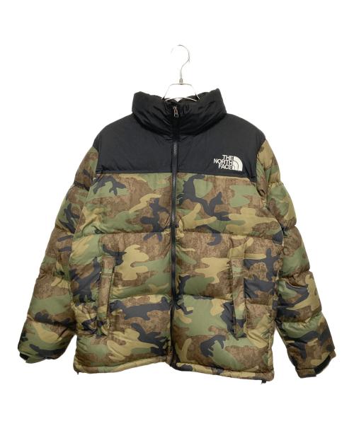 THE NORTH FACE（ザ ノース フェイス）THE NORTH FACE (ザ ノース フェイス) NOVELTY NUPTSE JACKET  カーキ サイズ:XXLの古着・服飾アイテム