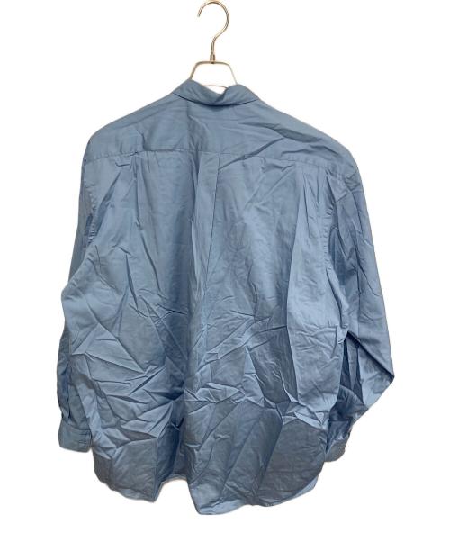INTERIM（インテリム）INTERIM (インテリム) レギュラーカラーシャツ ブルー サイズ:FREEの古着・服飾アイテム