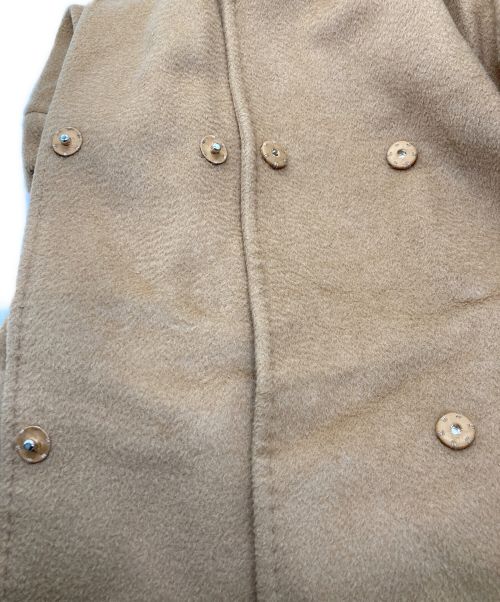 MaxMara（マックスマーラ）MaxMara (マックスマーラ) フード付きガウンコート ベージュ サイズ:34の古着・服飾アイテム