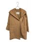 MaxMara（マックスマーラ）の古着「フード付きガウンコート」｜ベージュ