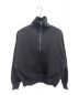 BLACK by moussy（ブラックバイマウジー）の古着「half zip sweat tops」｜グレー