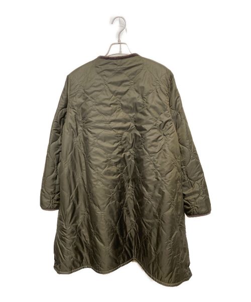 Barbour（バブアー）Barbour (バブアー) BEAMS BOY (ビームスボーイ) 別注 Balvenie ライナージャケット カーキ サイズ:10の古着・服飾アイテム