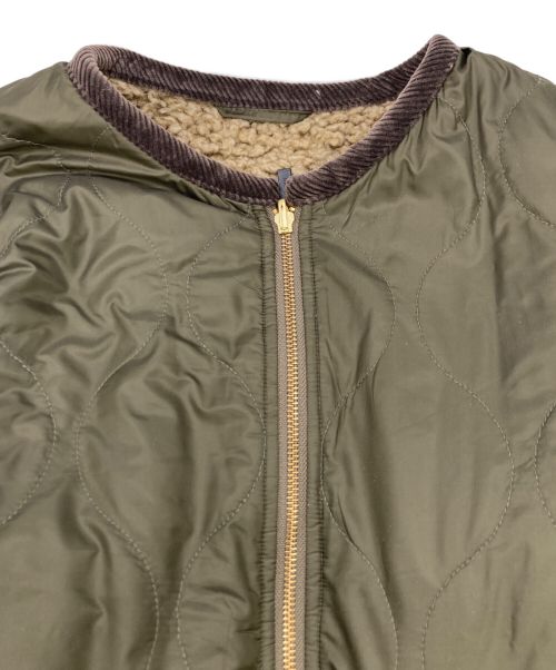 Barbour（バブアー）Barbour (バブアー) BEAMS BOY (ビームスボーイ) 別注 Balvenie ライナージャケット カーキ サイズ:10の古着・服飾アイテム