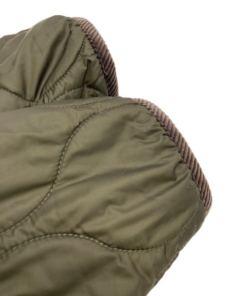 Barbour（バブアー）Barbour (バブアー) BEAMS BOY (ビームスボーイ) 別注 Balvenie ライナージャケット カーキ サイズ:10の古着・服飾アイテム