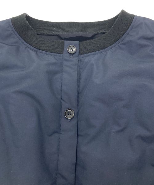 EZUMI（エズミ）EZUMI (エズミ) サイドプリーツダウンジャケット ネイビー サイズ:1の古着・服飾アイテム