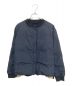 EZUMI（エズミ）の古着「サイドプリーツダウンジャケット」｜ネイビー