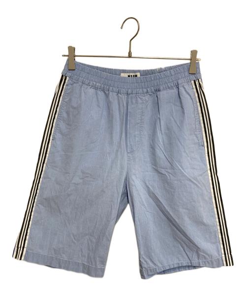 MSGM（エムエスジーエム）MSGM (エムエスジーエム) ハーフパンツ ブルー サイズ:46の古着・服飾アイテム
