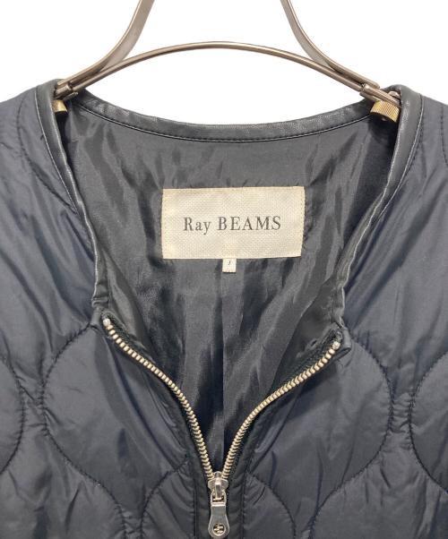 RAY BEAMS（レイ ビームス）RAY BEAMS (レイ ビームス) キルティング袖キリカエコート ブラック サイズ:1の古着・服飾アイテム