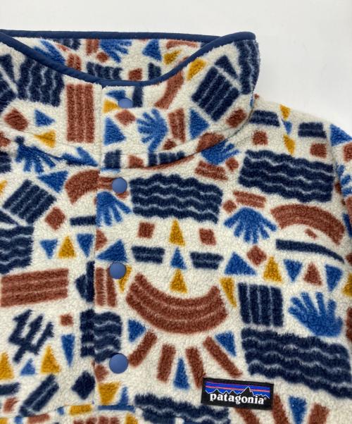 Patagonia（パタゴニア）Patagonia (パタゴニア) シンチラスナップTフリースジャケット マルチカラー サイズ:Ｍの古着・服飾アイテム