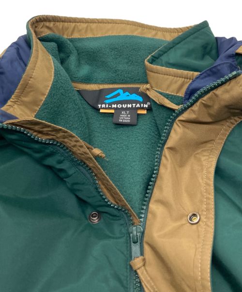Tri Mountain（トライマウンテン）Tri Mountain (トライマウンテン) STABRIDGE (スタブリッジ) 3WAY SYSTEM JACKET グリーン サイズ:XLの古着・服飾アイテム