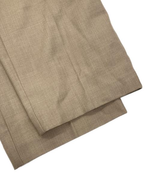 NOLLEY'S sophi（ノーリーズソフィー）NOLLEY'S sophi (ノーリーズソフィー) ウォッシャブルTWワンタックワイドパンツ ベージュ サイズ:38の古着・服飾アイテム